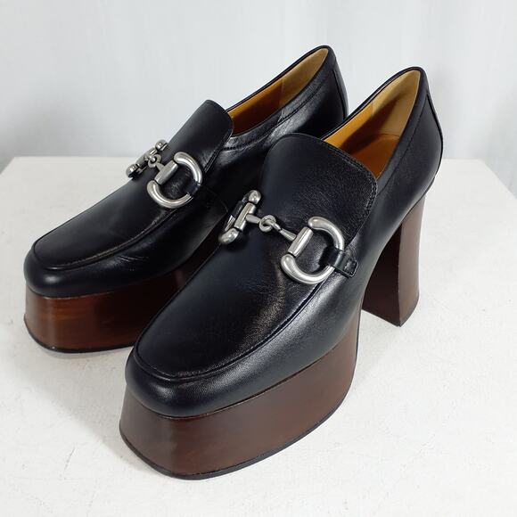 Gucci 'Baby Horsebit-Detailed' Loafers Size 36 - Picture 2 of 9